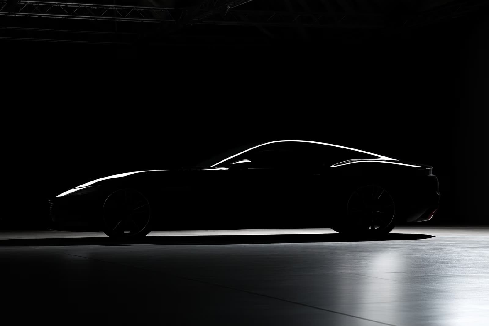 Спортивний автомобіль Porsche, припаркований біля заводу компанії в Цуффенхаузені поблизу Штутгарта, яскравого дня.
